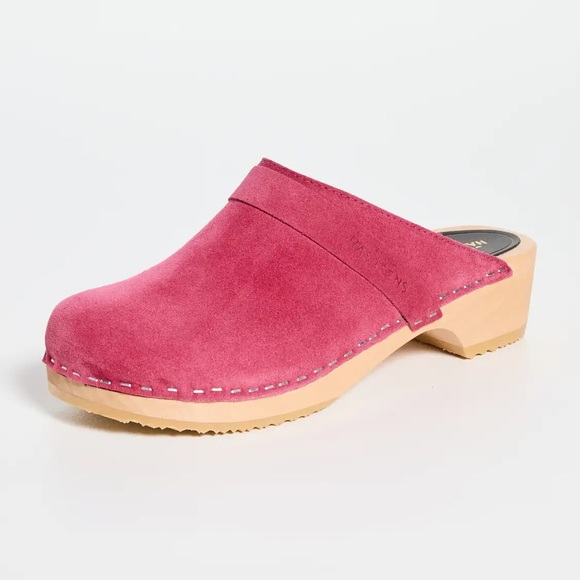 Swedish Hasbeen Clogs Pink Suede Size 9 $300 OBO - Picture 5 of 7